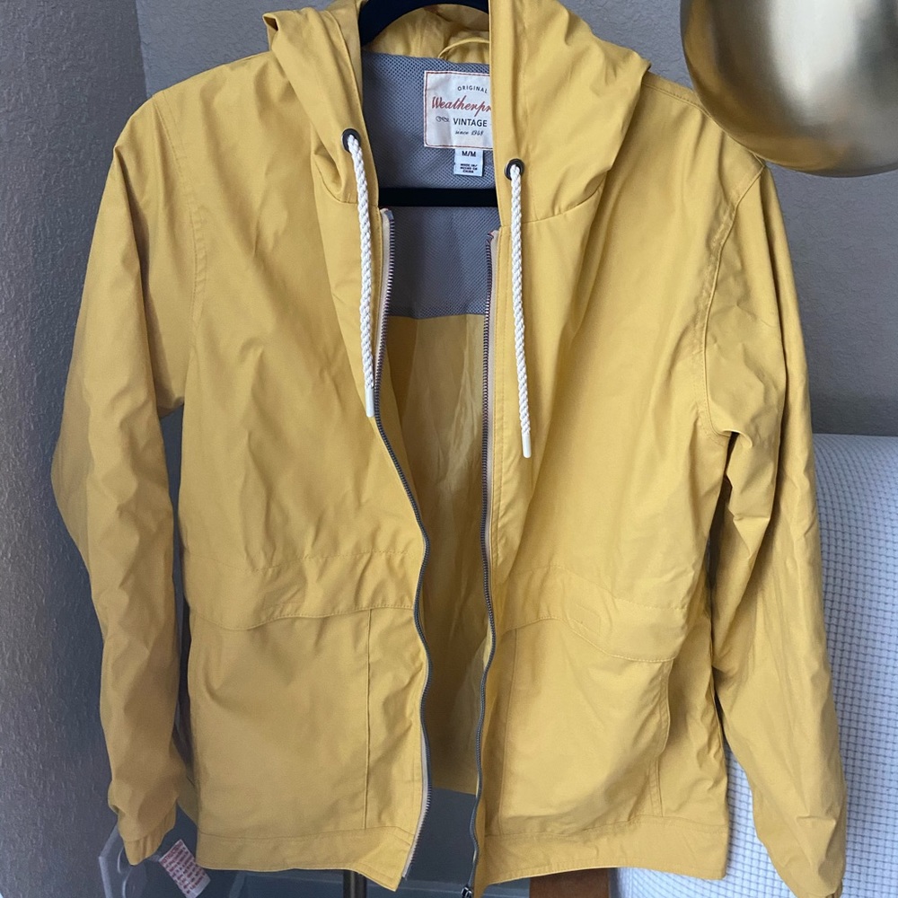 Yellow Rain Jacket